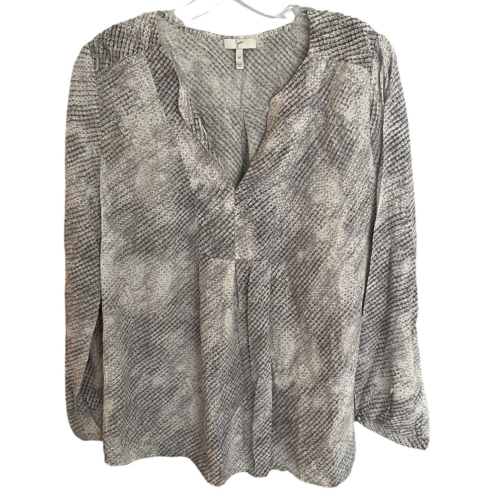 JORE Longsleeve Silk Shirt Size Medium